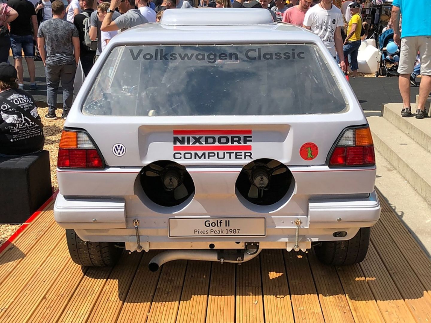 Der Golf II Pikes Peak 1987 zog die Blicke auf sich