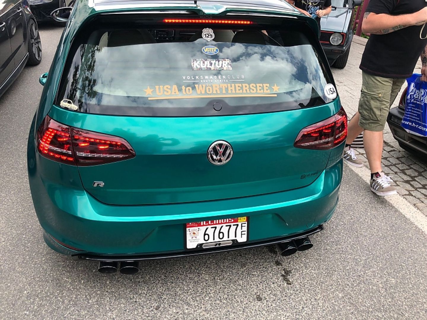 Der Golf kam aus Illinois an den Wörthersee