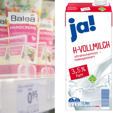 Eigenmarken von Kaufland, dm und Rewe