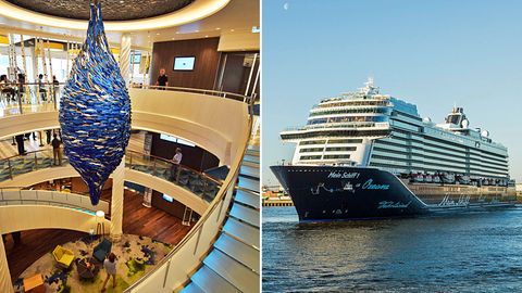 Krönung der Flotte von Tui Cruises: Die neue "Mein Schiff 1"