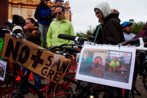 Radfahrer Mexiko