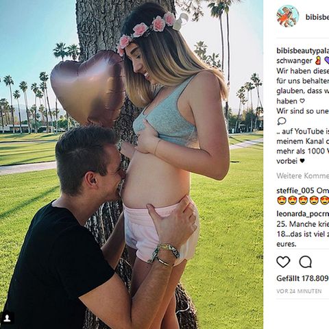 Bibi Heinicke und Julian Claßen freuen sich auf ihr erstes Kind