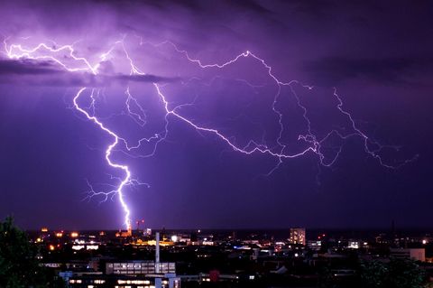 Unwetter - Wetter -Deutschland - Süden - Gewitter - Starkregen