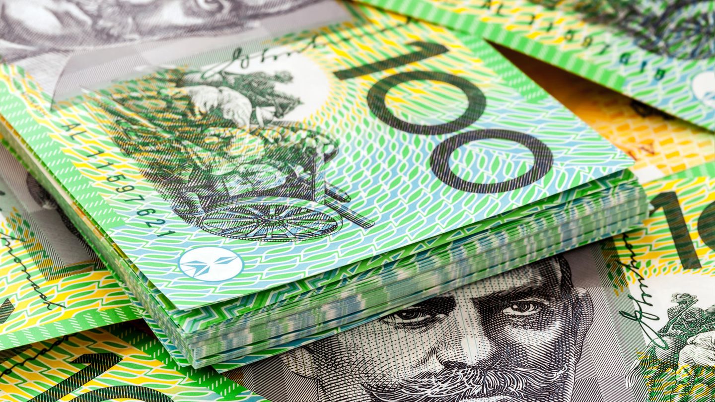 Australische Hundert-Dollar-Scheine