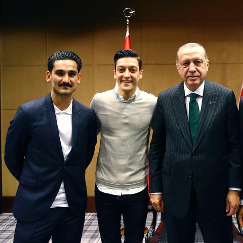 Erdogan, Özil, Gündogan