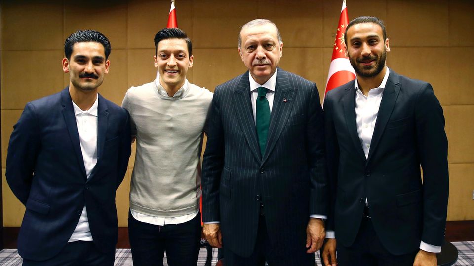 Erdogan, Özil, Gündogan