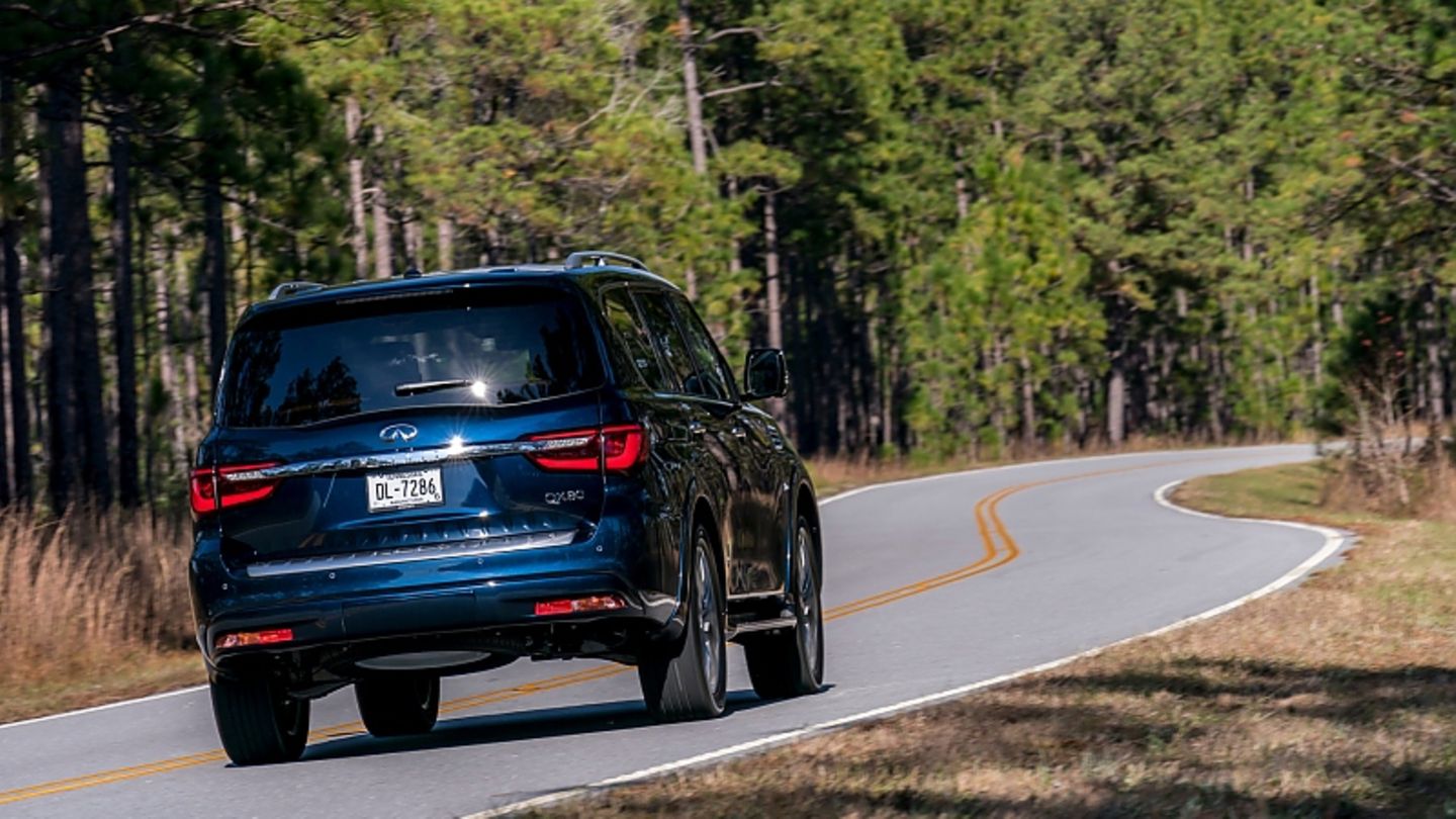 Infiniti QX 80 5.6 V8 Seiner Zeit voraus STERN.de