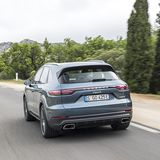 Porsche Cayenne E-Hybrid beschleunigt in fünf Sekunden von null auf 100 km/h