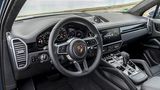 Das Interieur entspricht im Großen und Ganzen dem der anderen Cayenne-Versionen
