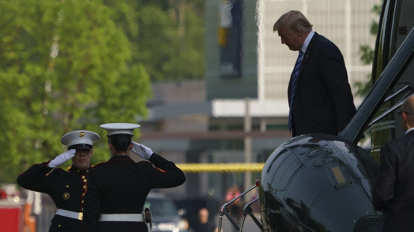 trump walter reed medical center