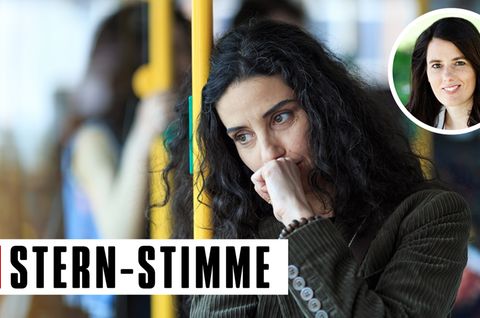 Unglücklich verliebte Frau