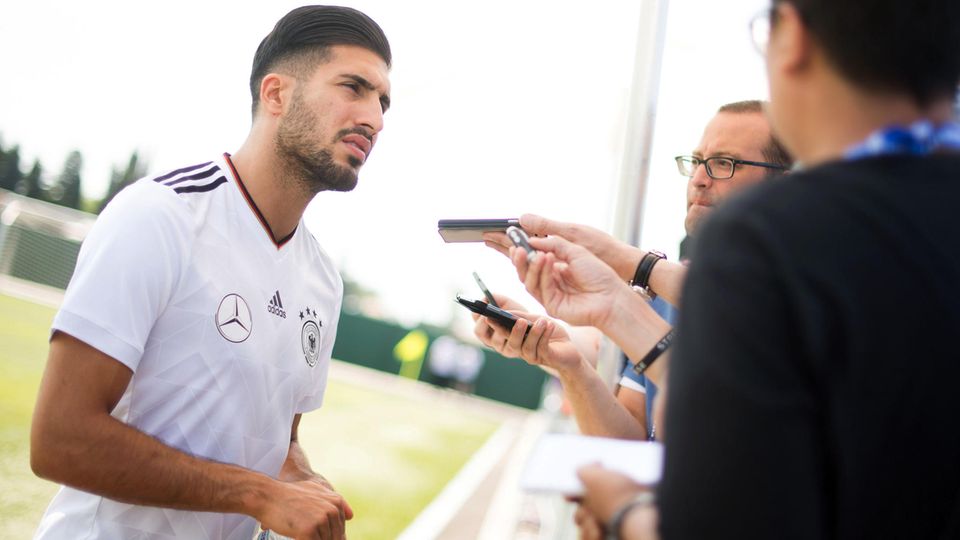 Der deutsche Nationalspieler Emre Can Der deutsche Nationalspieler Emre Can