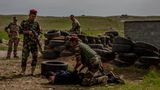 Peschmerga und Bundeswehrsoldaten im Training