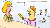 Cartoon: Wo gibt es solche Lieferungen?