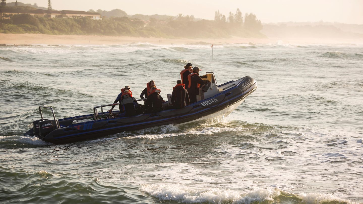 Mann vom Meer: Captain Spike manövriert die Avatar durch die Brandung