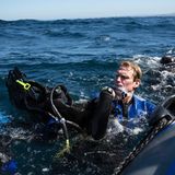 Vorbei ist erst, wenn du wieder im Boot sitzt: Reporter Tim Cappelmann arbeitet daran.