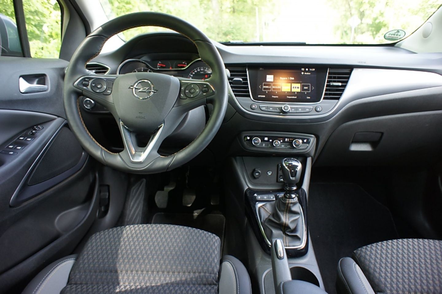 Das Cockpit ist übersichtlich