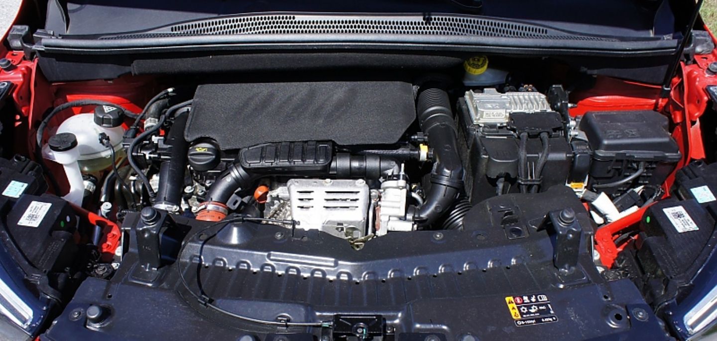 Der 1.2 Liter Dreizylinder geht geschmeidig zu Werke