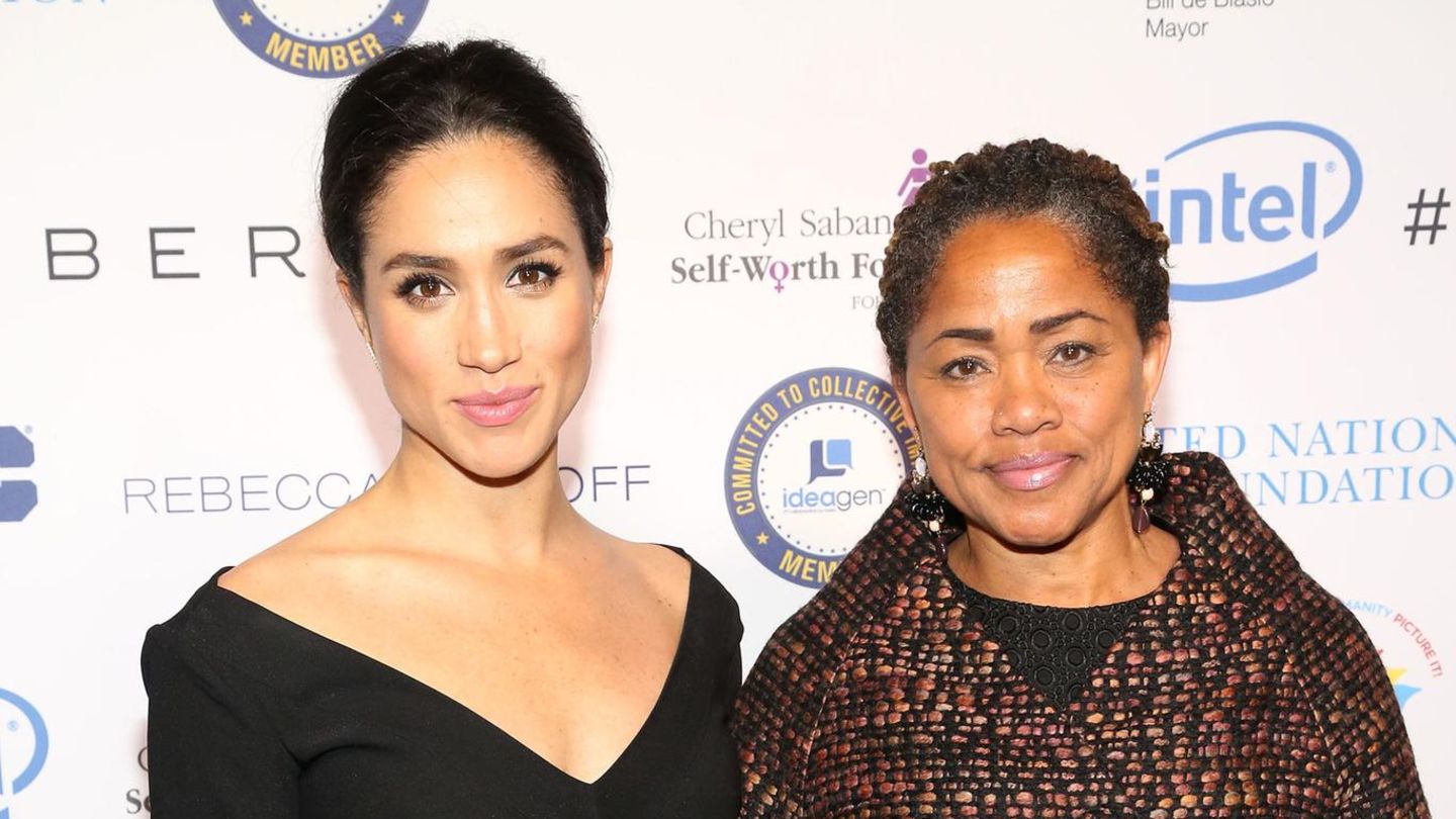 Meghan Markle und ihre Mutter Doria Ragland im März 2015