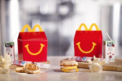 Zwei Happy Meals der Fast Food-Kette McDonalds