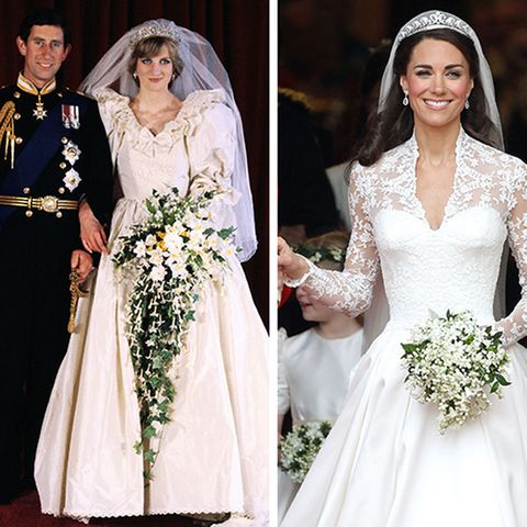 Von der Queen bis Kate: Nicht jede Ehe hielt: Die Hochzeitskleider der Royals gehen trotzdem in die Geschichte ein