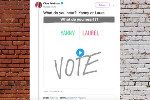 Neues #Dressgate: Das Netz streitet über "Yanny" oder "Laurel" - was hört ihr in dieser Aufnahme?