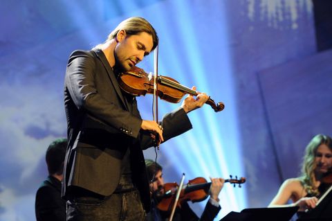 David Garrett während eines Auftritts bei der 23. Jose Carreras Benefiz Gala in München