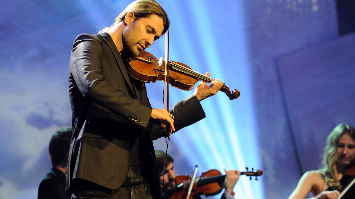 David Garrett während eines Auftritts bei der 23. Jose Carreras Benefiz Gala in München