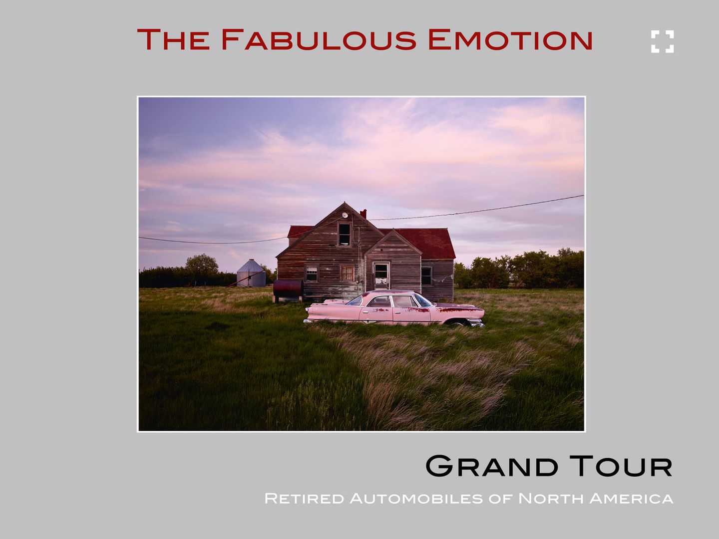 Cover: "The Fabulous Emotion" Aus dem Doppelbildband: "The Fabulous Emotion - Grand Tour: Retired Automobiles of North America" von Dieter Klein. Gebundene Ausgabe, erschienen im Verlag Dieter Klein. Mit Texten in deutscher und englischer Sprache, je 240 Seiten, Preis: 68 Euro. Weitere Infos unter forest-punk.de