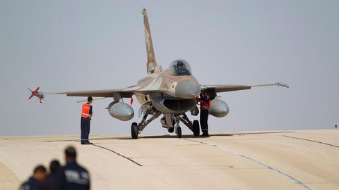 Kampfjet der israelischen Luftwaffe