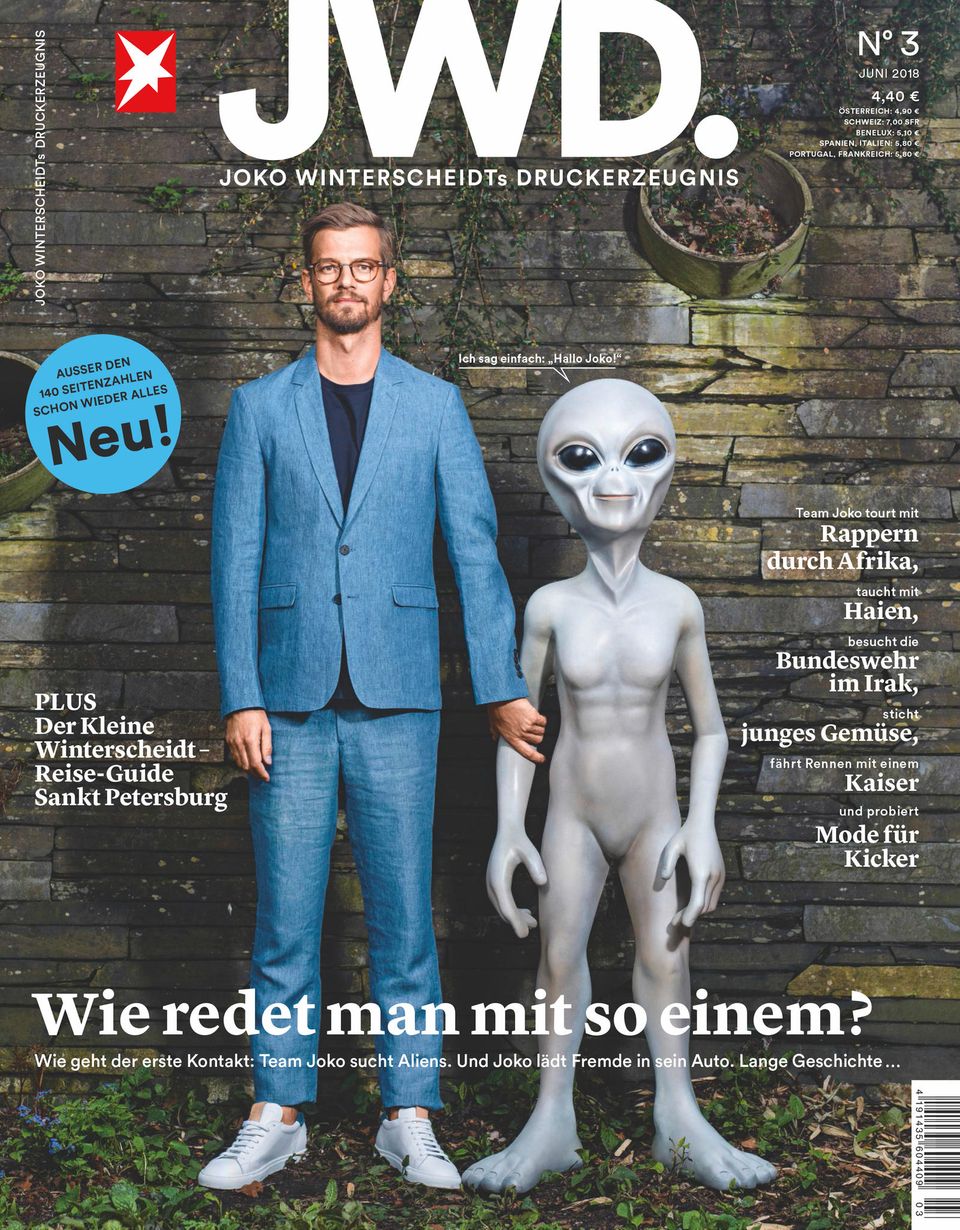 Cover der dritten Ausgabe JWD.