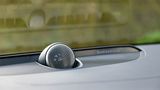 Teil der Beschallung im Volvo V60: Ein Lautsprecher auf dem Cockpit