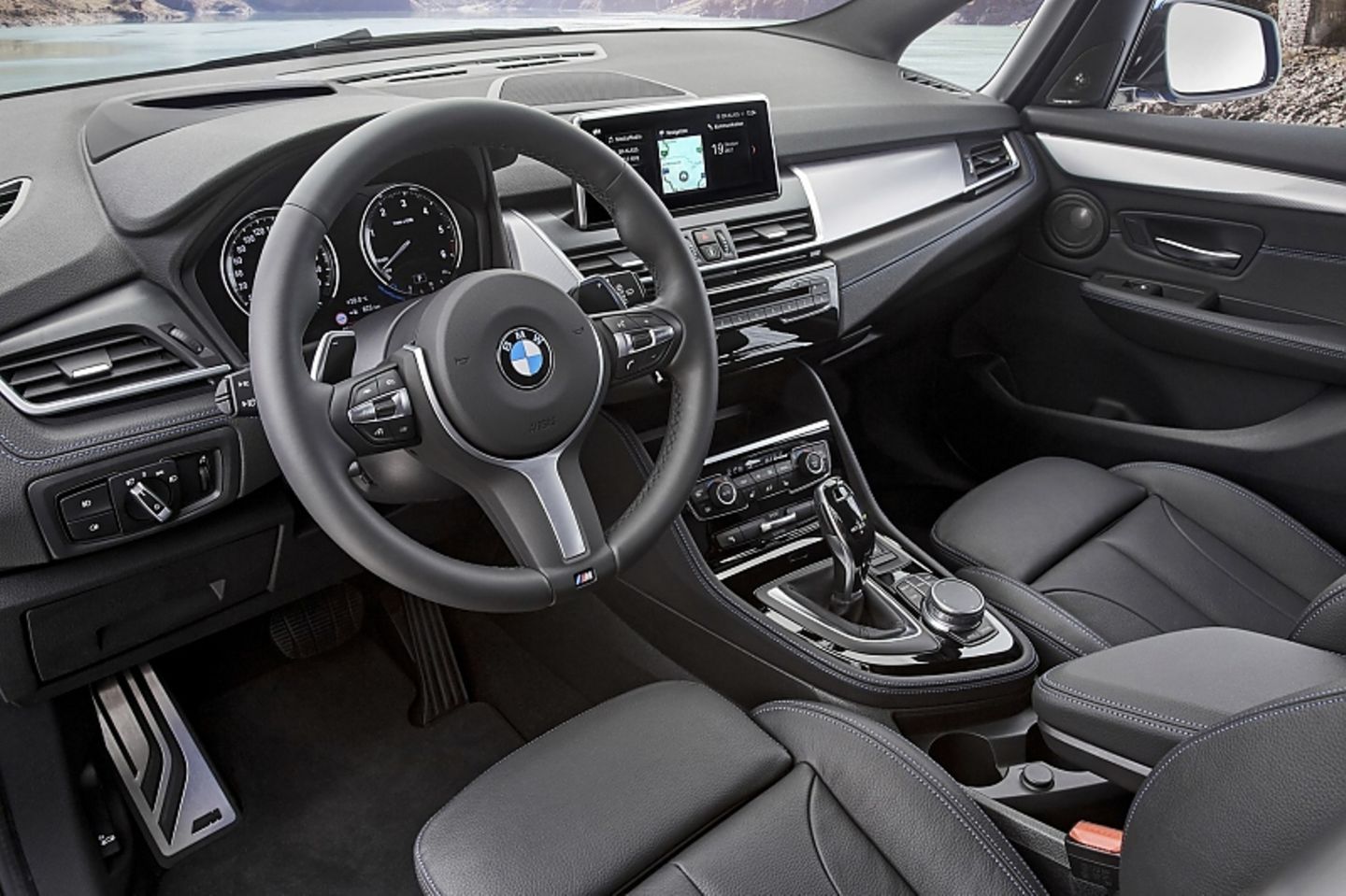 Typisches BMW-Cockpit
