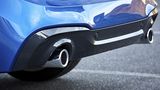Auch die Vierzylinder-Motoren haben jetzt zwei Auspuffrohre