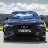 Audi A6 50 TDI Quattro - die Sensoren im Kühlergrill sind keine Zierde