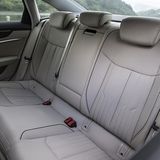 Audi A6 50 TDI Quattro - die hinteren Kopfstützen sind etwas zu klein