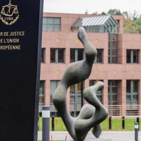 Das Gelände vom Gerichtshof der Europäischen Union (EuGH) in Luxemburg