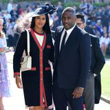 Der britische Schauspieler Idris Elba kommt in Begleitung seiner Freundin Sabrina Dhowre