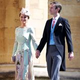 Die schwangere Pippa Middleton kommt Hand in Hand mit Ehemann James Matthews