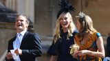 Harrys langjährige Freundin Chelsy Davy (M.) ist ebenfalls eingeladen