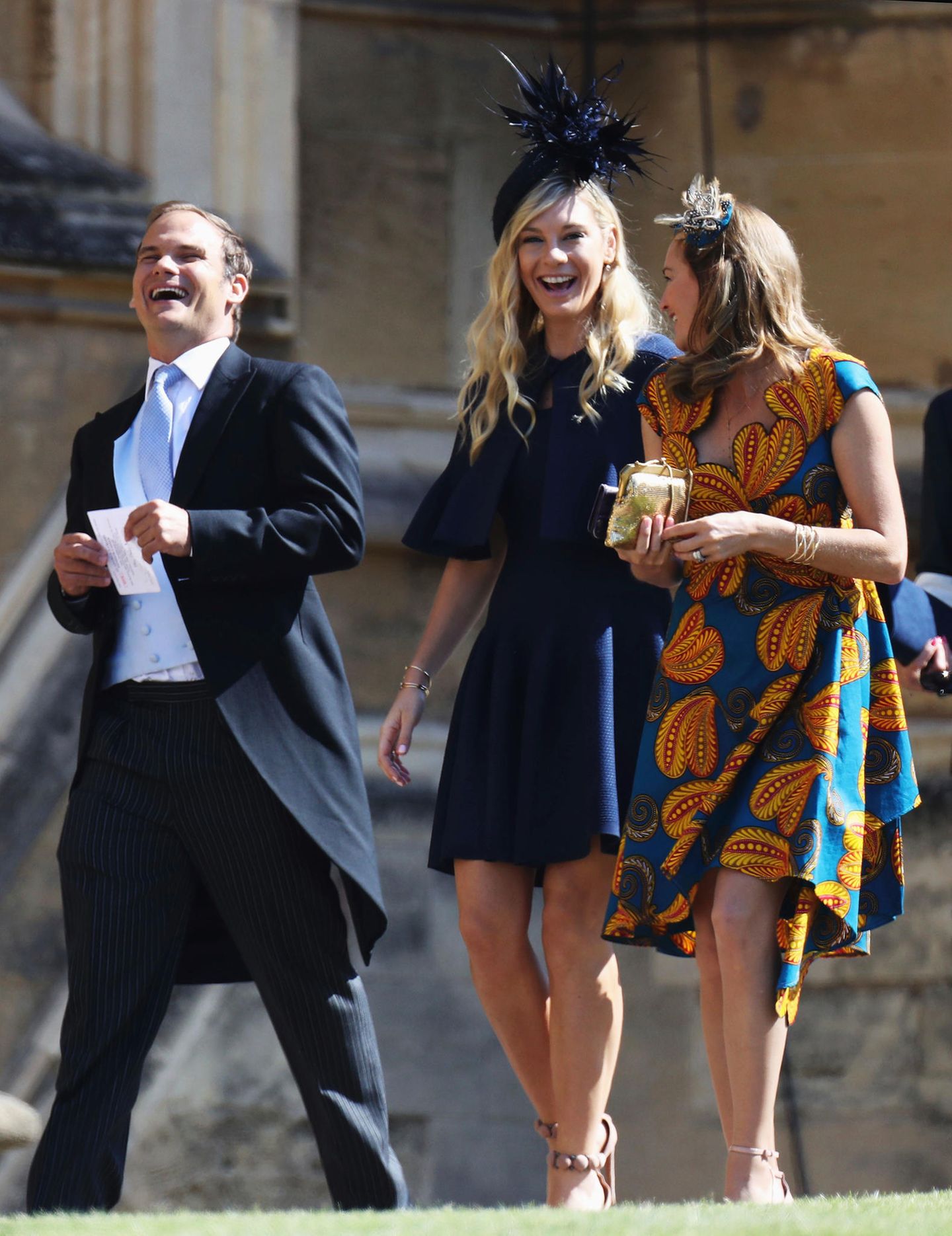 Harrys langjährige Freundin Chelsy Davy (M.) ist ebenfalls eingeladen