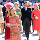 Cressida Bonas, ebenfalls eine Ex-Freundin von Prinz Harry, auf dem Weg in die Kirche
