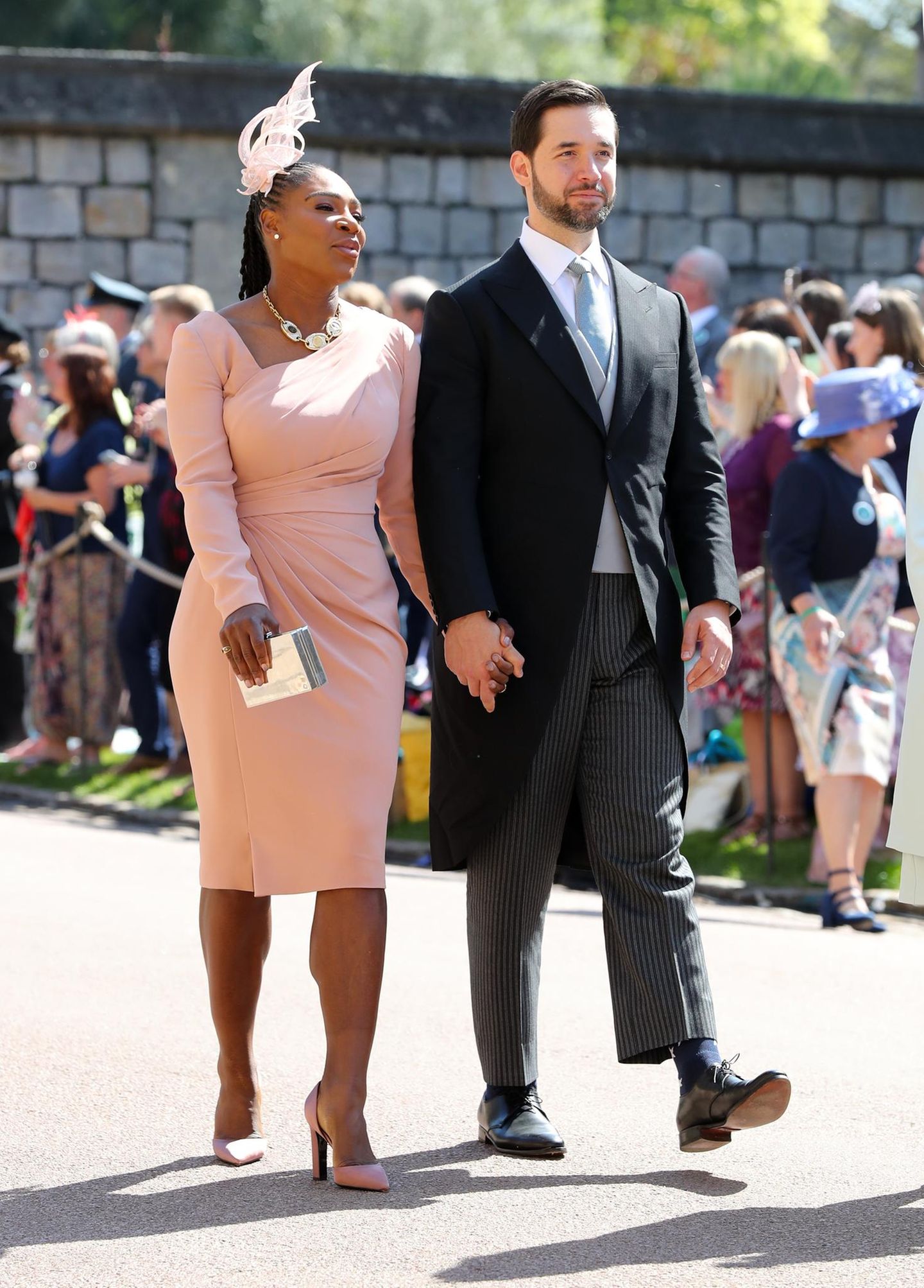 US-Tennisspielerin Serena Williams und ihr Mann Alexis Ohanian