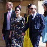 Der britische Schauspieler Tom Hardy und seine Frau Charlotte Riley