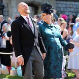 Harrys schwangere Cousine Zara Tindall und ihr Mann Mike