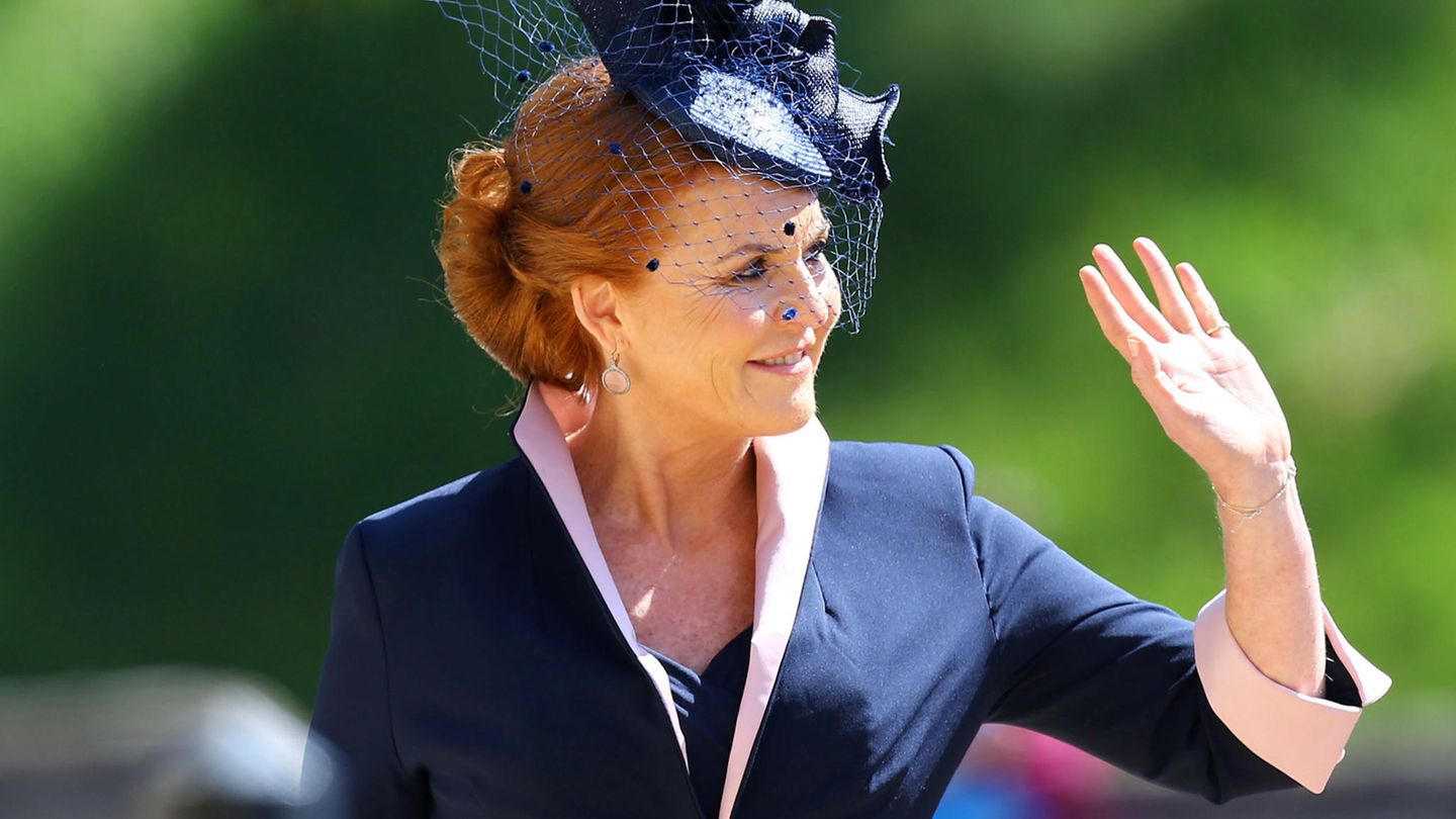 Prinz Andrews Ex-Frau Sarah Ferguson war ebenfalls eingeladen, kam aber allein zur Kirche