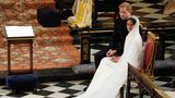 "Was Gott zusammengeführt hat, soll der Mensch nicht trennen", sagte der Erzbischof von Canterbury, der Harry und Meghan traute