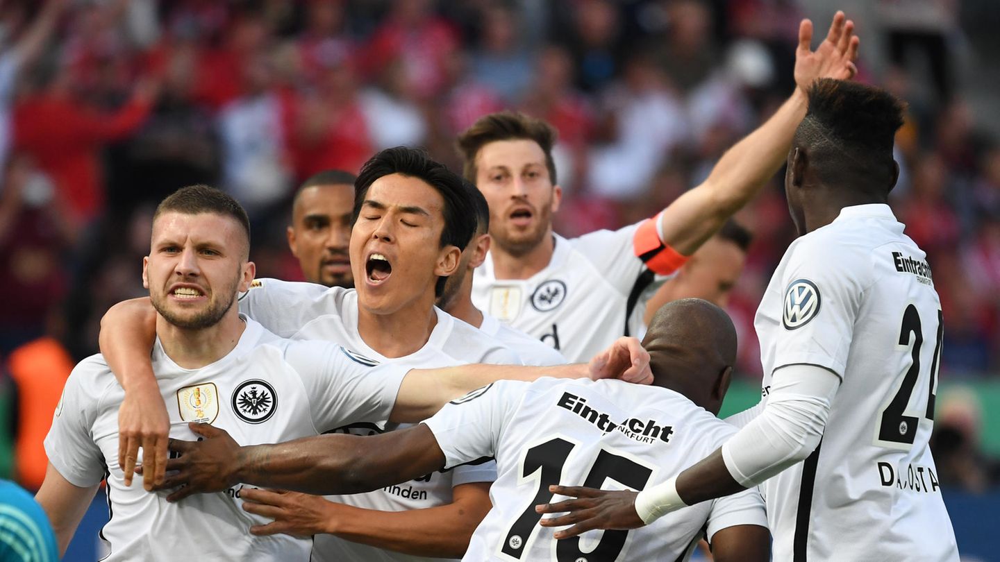 DFB-Pokalfinale Eintracht Frankfurt gewinnt Finale gegen Bayern STERN.de