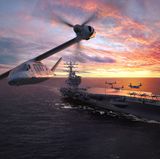 Die V-280 kann Truppen fast 4000 Kilometer weit transportieren.