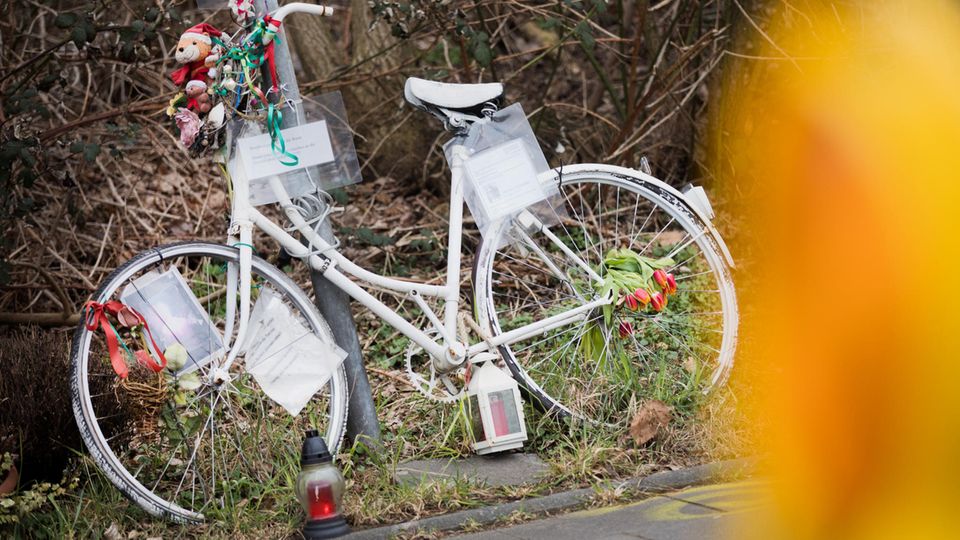 Ghostbikes erinnern an die Opfer.